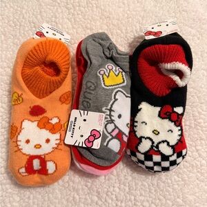Hello Kitty Ankle Socks Bundle Set